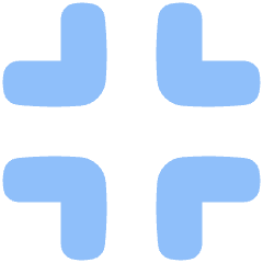 Exit Full Screen Icon from Plump Flat Set