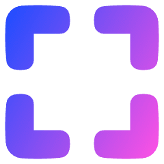 Fit Screen Icon from Plump Gradient Set