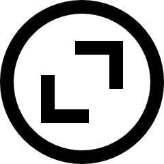 Full Screen Osx Icon from Sharp Line Set