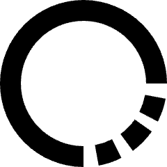 Loading Circle Icon from Sharp Solid Set