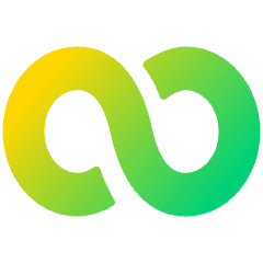 Loop 1 Icon from Plump Gradient Set