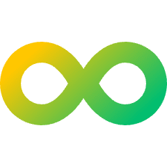 Loop 1 Icon from Sharp Gradient Set