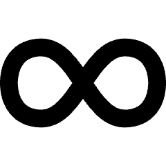 Loop 1 Icon from Core Solid Set