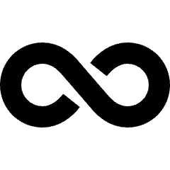 Loop 2 Icon from Sharp Solid Set
