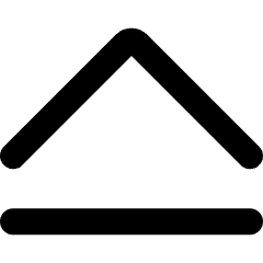 Scroll Top Icon from Micro Line Set