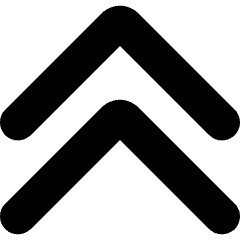 Scroll Up Double Icon from Micro Solid Set