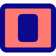 Tile Window Center Icon from Core Pop Set