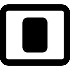 Tile Window Center Icon from Core Remix Set