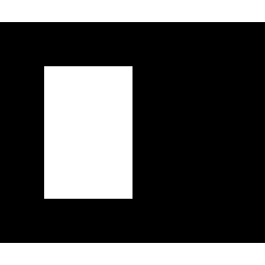 Tile Window Left Icon from Sharp Solid Set