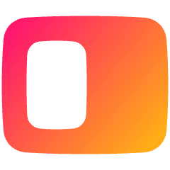 Tile Window Left Icon from Plump Gradient Set