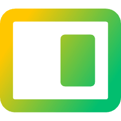 Tile Window Right Icon from Core Gradient Set