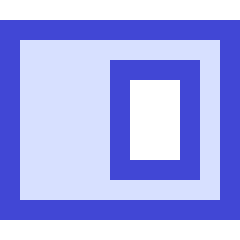 Tile Window Right Icon from Sharp Duo Set