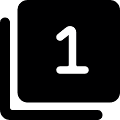 Filter 1 1 Icon from Ultimate Bold Set