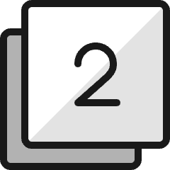 Paginate Filter 2 Icon from Ultimate Colors Set