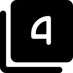 Filter 4 Icon from Ultimate Bold Set