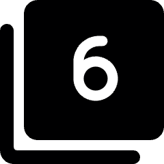 Filter 6 Icon from Ultimate Bold Set