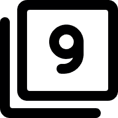 Paginate Filter 9 Alternate Icon from Ultimate Bold Set