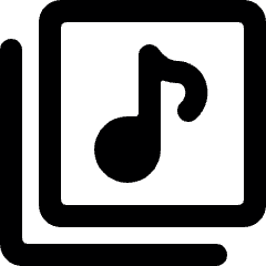 Paginate Filter Audio Alternate Icon from Ultimate Bold Set