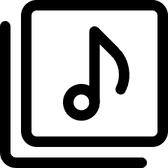 Paginate Filter Audio Icon from Ultimate Regular Set