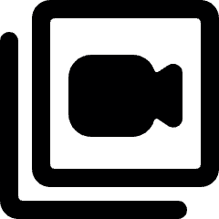 Paginate Filter Camera Alternate Icon from Ultimate Bold Set