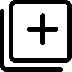 Paginate Filter Plus Icon from Ultimate Regular Set