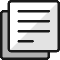 Paginate Filter Text Icon from Ultimate Colors Set