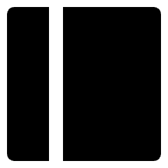 Layout Left Icon from Nova Solid Set