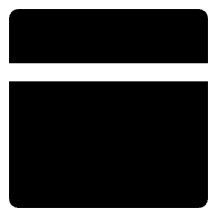 Layout Top Icon from Nova Solid Set