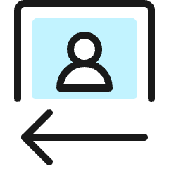 Align Landscape Icon from Ultimate Colors Set