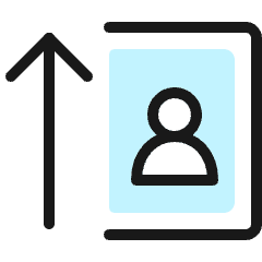 Align Portrait Icon from Ultimate Colors Set