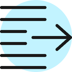 Indent Increase 1 Icon from Ultimate Colors Set