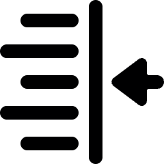 Indent Right Alternate Icon from Ultimate Bold Set