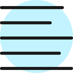 Paragraph Left Align Icon from Ultimate Colors Set