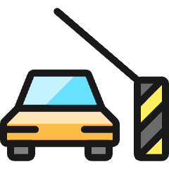 Parking Ramp 1 Icon from Ultimate Colors Set