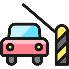 Parking Ramp Icon from Ultimate Colors Set