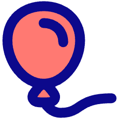 Balloon Icon from Plump Pop Set