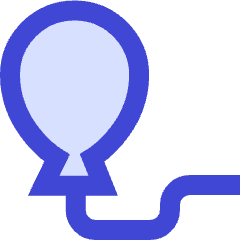 Balloon Icon from Sharp Duo Set
