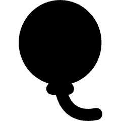 Balloon Icon from Micro Solid Set