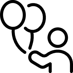 Balloon Party Icon from Ultimate Light Set