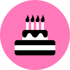 Birthday Cake Icon from Kameleon Pop Set