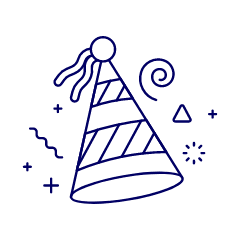 Celebration 2 Illustration from UX Line Set