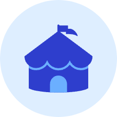 Circus Tent Icon from Kameleon Duo Set
