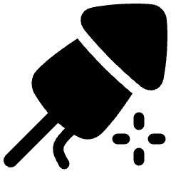 Fireworks Rocket Icon from Plump Solid Set