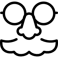 Funny Mask Icon from Ultimate Light Set