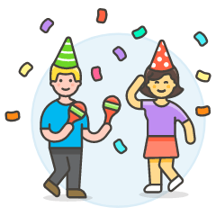 Maraca Dance 2 Illustration from UX Colors Set