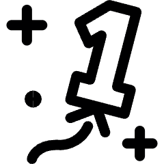 Number Balloon Icon from Ultimate Regular Set