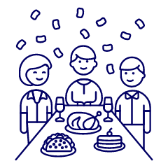 Party Celebration 1 Illustration from UX Line Set