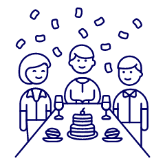 Party Celebration 10 Illustration from UX Line Set