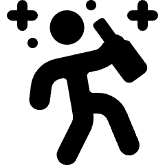 Party Dance Icon from Ultimate Bold Set