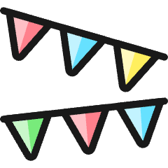 Party Decoration Icon from Ultimate Colors Set